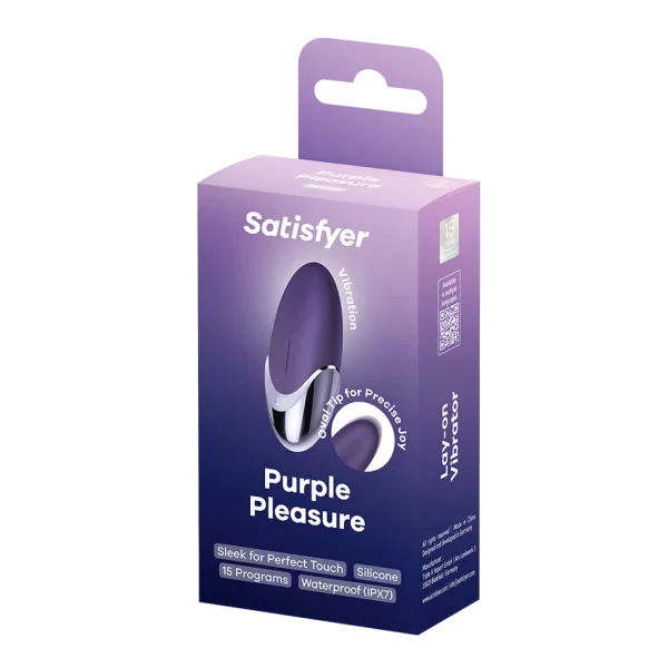 Satisfyer Purple Pleasure Lay-on Vibrator — image 22 of 22