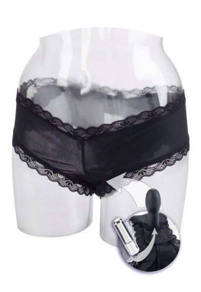 Love Rider - Self Pleasuriser Vibrating Panties (Black)