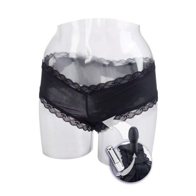 Love Rider Self Pleasuriser Vibrating Panties Black