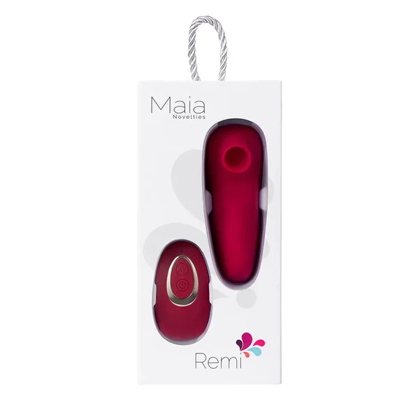 Maia Remi Red USB Rechargeable Panty Vibe with Suction — image 11 of 12