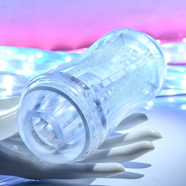 Gender X Double Fantasy Clear Double Ended Stroker — image 14 of 16