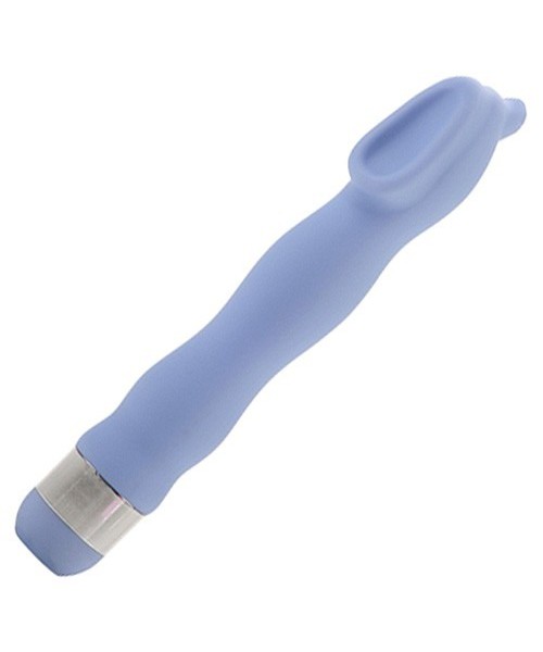 10 Function Waterproof Clitoral Hummer - Blue