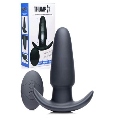 Thump It 5 25 Thumping Silicone Butt Plug