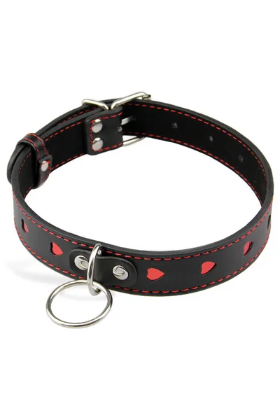Berlin Baby Love Heart Faux Leather Collar — image 5 of 8