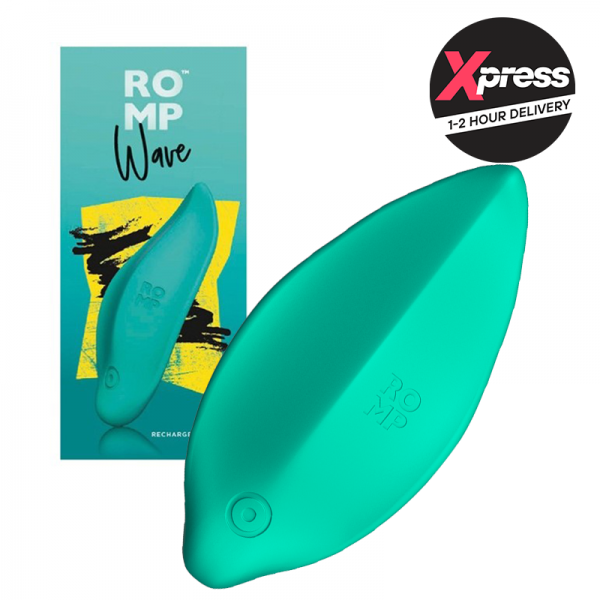 Romp Wave 4.6" Flexible Silicone Lay On Massager
