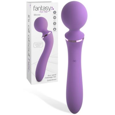 Pipedream Dual Ended 7 7 Silicone Wand Vibrator