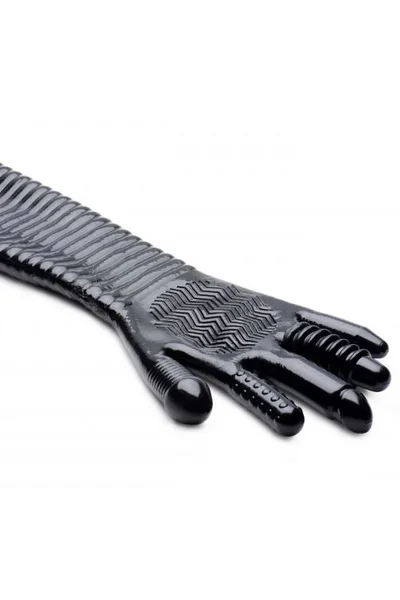 Master Series Pleasure Poker Textured Fisting Glove — image 8 of 10