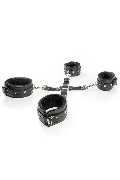 Pipedream Cumfy Hogtie With Faux Fur-Lined Cuffs — image 5 of 6