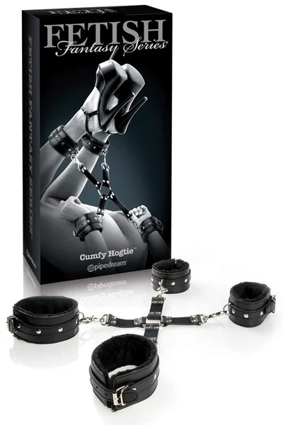 Pipedream Cumfy Hogtie With Faux Fur-Lined Cuffs — image 12 of 12