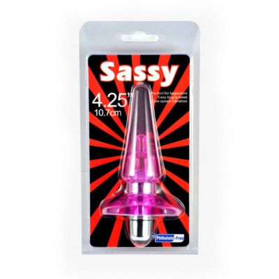 Sassy Vibrating Butt Plug