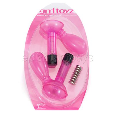 Nipple luscious vibrating suction