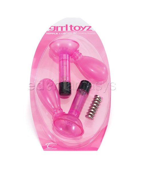 Nipple luscious vibrating suction