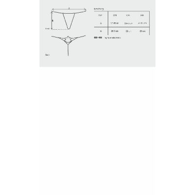 Luiza Thong Blk