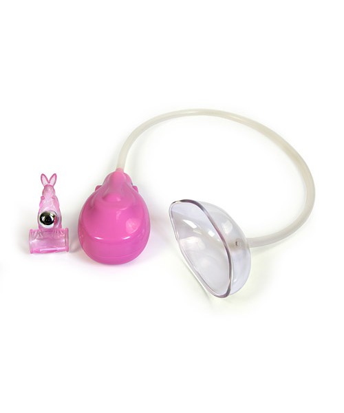 Enhancer automatic pussy pump with vibrating rabbit