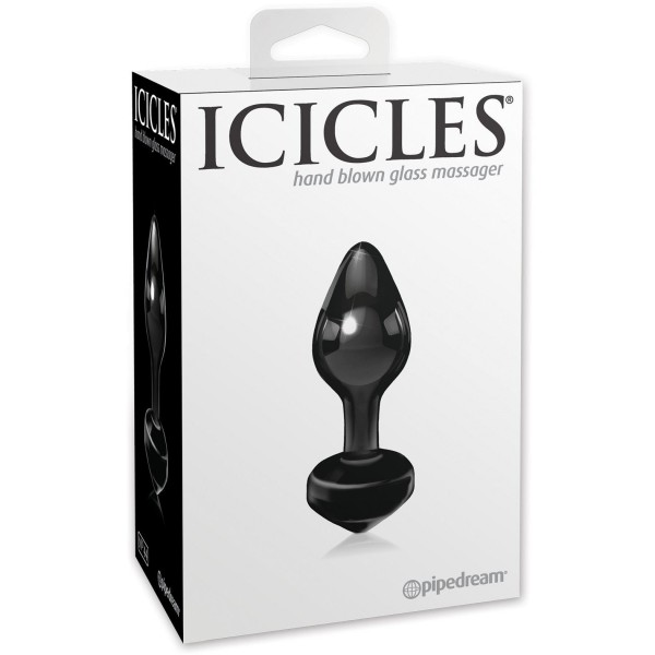Icicles Glass Butt Plug No 44 - Clear