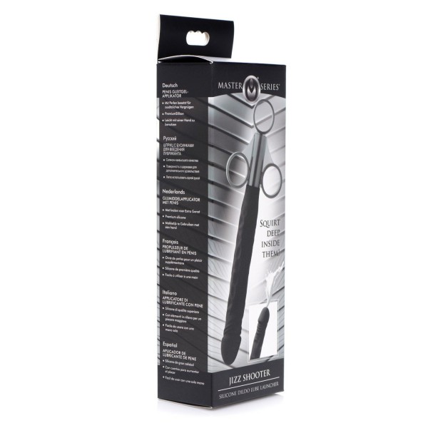 Master Series Jizz Shooter Silicone Dildo Lube Launcher