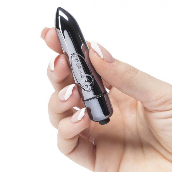 Rocks Off Be My Knight 7 Function Bullet Vibrator Gun Metal