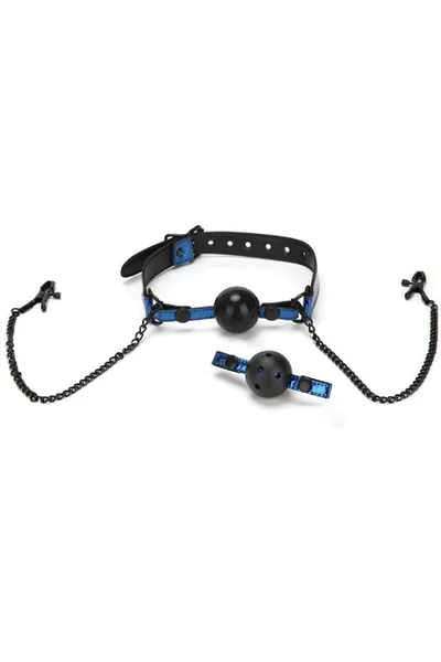 Whipsmart Diamond Collection Ball Gag & Nipple Clips — image 12 of 20