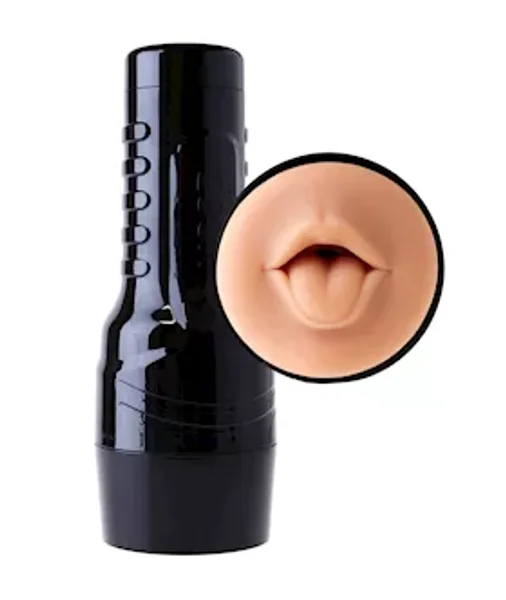Nood Mouth Masturbator In Casing - 8.5 Inch — image 13 of 14