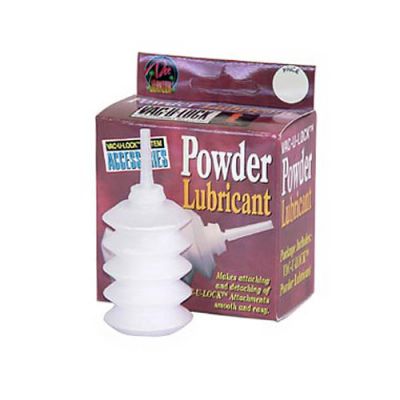 Vac u lock powder lubricant