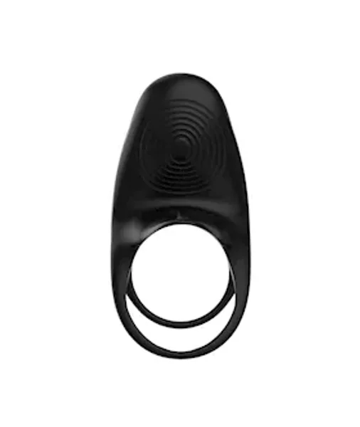 Silicone Vibrating Cock Ring With G-spot Tickler & Remote — image 5 of 6
