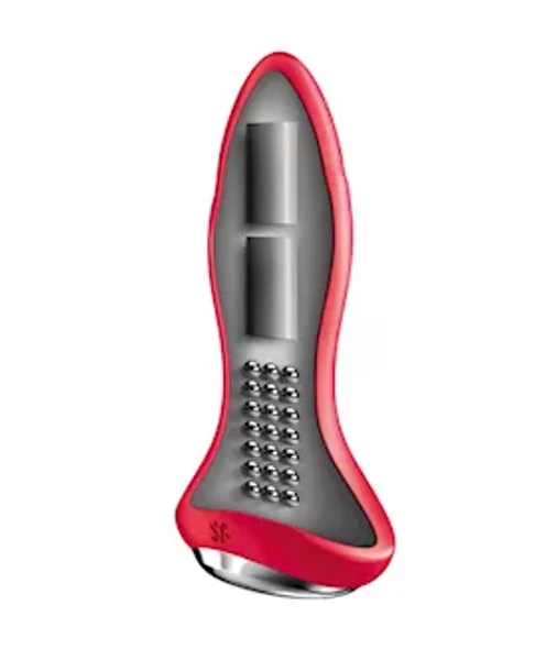 Satisfyer Rotator Plug 1 - Red - 5.1 Inch — image 6 of 8