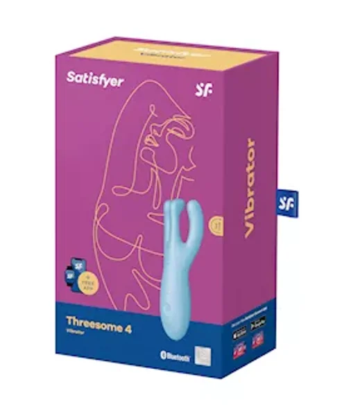 Satisfyer Threesome 4  - Blue — image 8 of 8