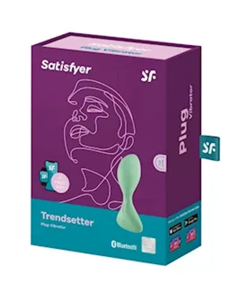 Satisfyer Trendsetter  - Light Green - 4.4 Inch — image 8 of 8