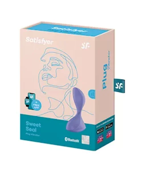 Satisfyer Sweet Seal - Lilac - 4.4 Inch — image 8 of 8