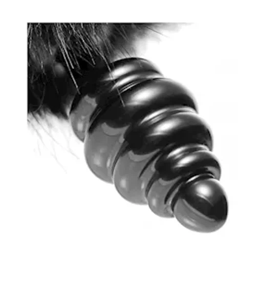 Fur Bunny Tail Anal Plug - 5 Inch — image 8 of 8