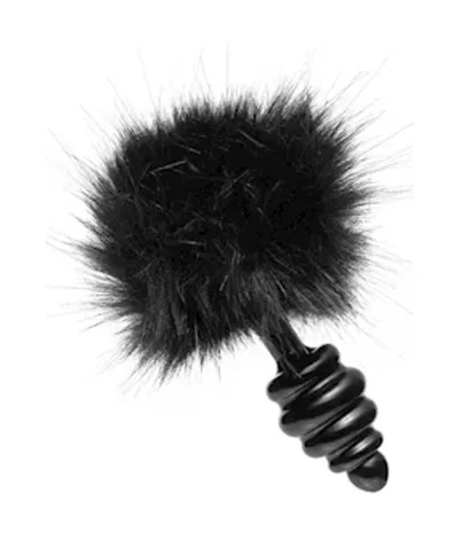 Fur Bunny Tail Anal Plug - 5 Inch — image 5 of 8