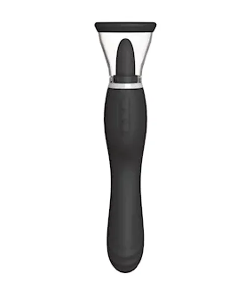 Lottie Pussy Pump And Licking Vibrator - Black — image 6 of 8
