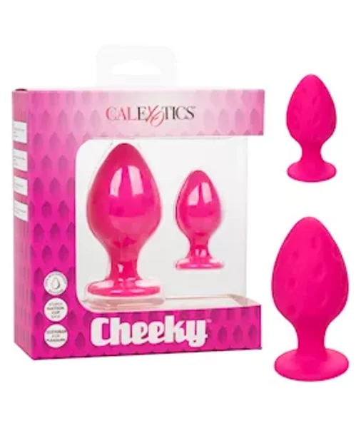 Cheeky Butt Plug Set - Pink — image 14 of 14