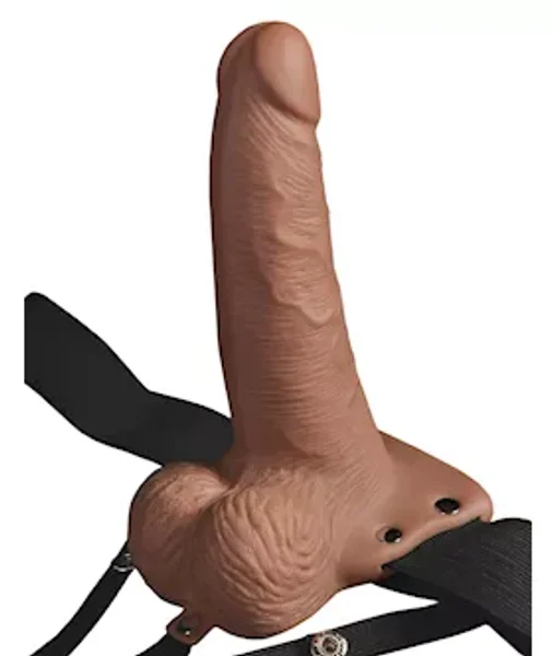 Fetish Fantasy 6 Inch Hollow Rechargeable Strap-on - 24 — image 7 of 12