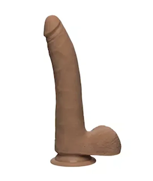 The Ultraskyn Realistic 9 Inch Slim Dildo With Balls - 9 Inch — image 3 of 4