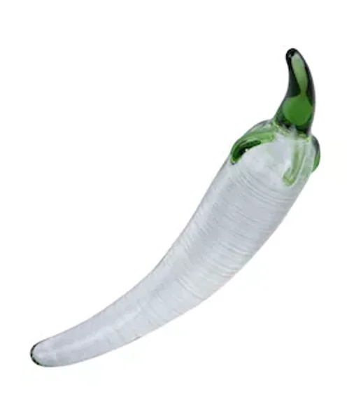 Lucent Clear Chilli Glass Massager — image 3 of 3