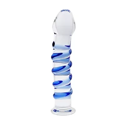Lucent Twirl Glass Massager 6 7 Inch