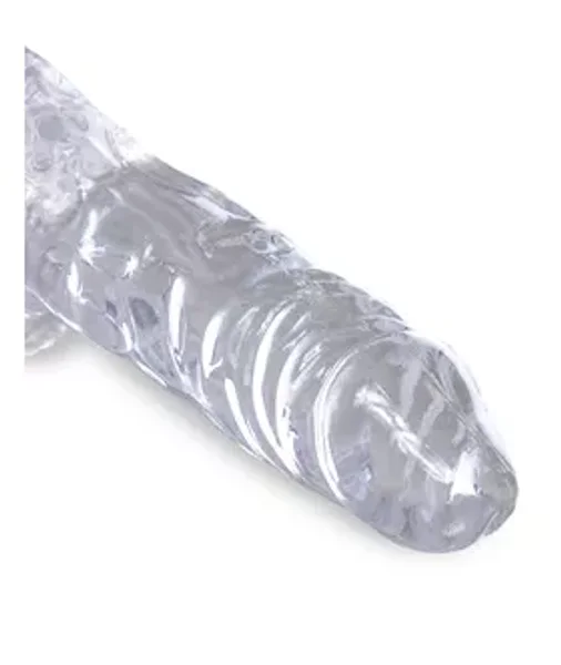 King Cock Clear Dildo With Balls - 4 Inch - 4 Inch — image 8 of 10