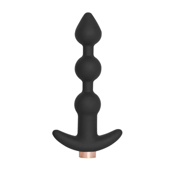 Macio Silicone Beaded Anal Vibrator Plug — image 3 of 5