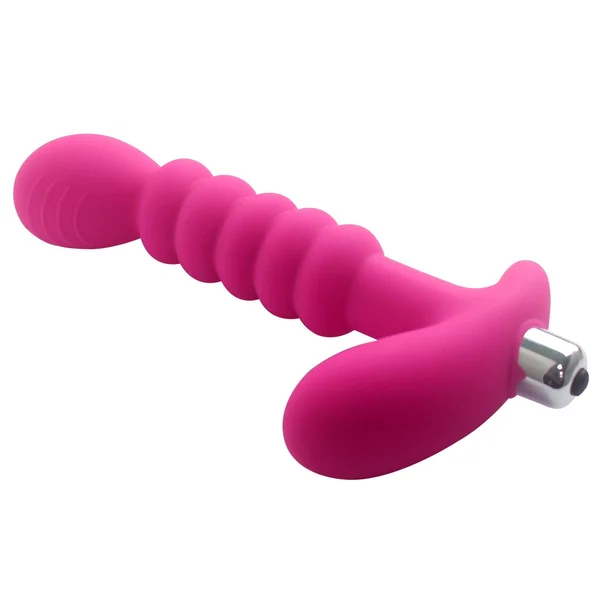 Maza Ringed Prostate Massager - Beaded Vibrating Anal Toy — image 7 of 10