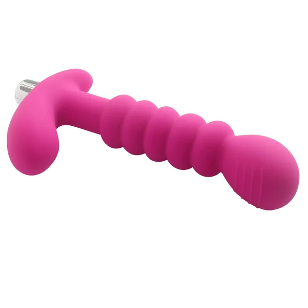Maza Ringed Prostate Massager - Beaded Vibrating Anal Toy — image 8 of 10