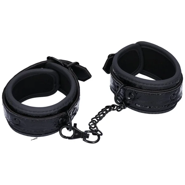 Dark Amour Leather Ankle Cuff Restraints — image 6 of 10