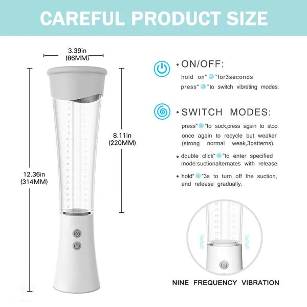 Titan Vibrating Penis Pump — image 11 of 13