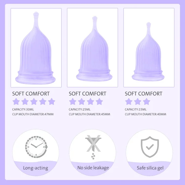 Sano Silicone Menstrual Cup Set — image 11 of 18
