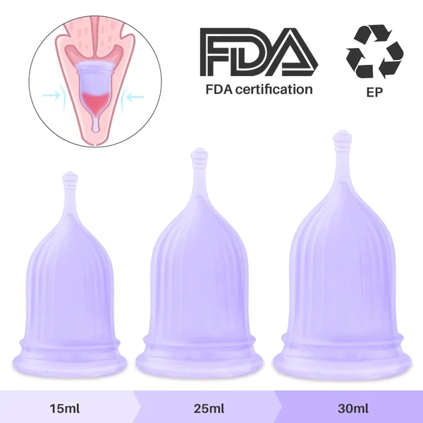 Sano Silicone Menstrual Cup Set — image 12 of 18