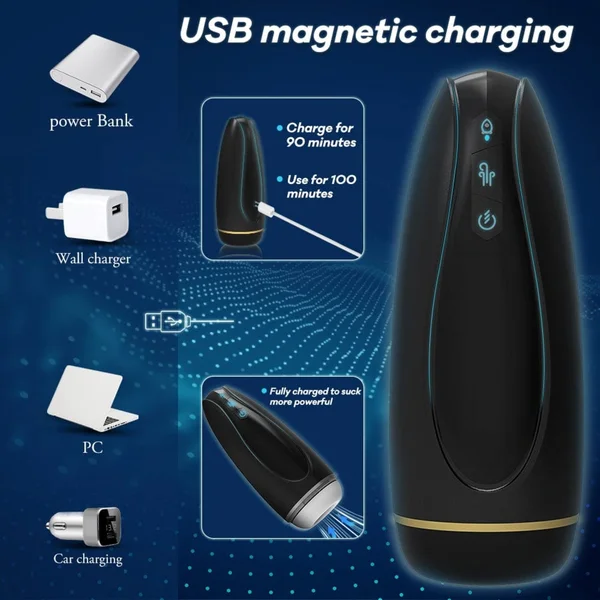 Agape Suction Penis Masturbator — image 14 of 14