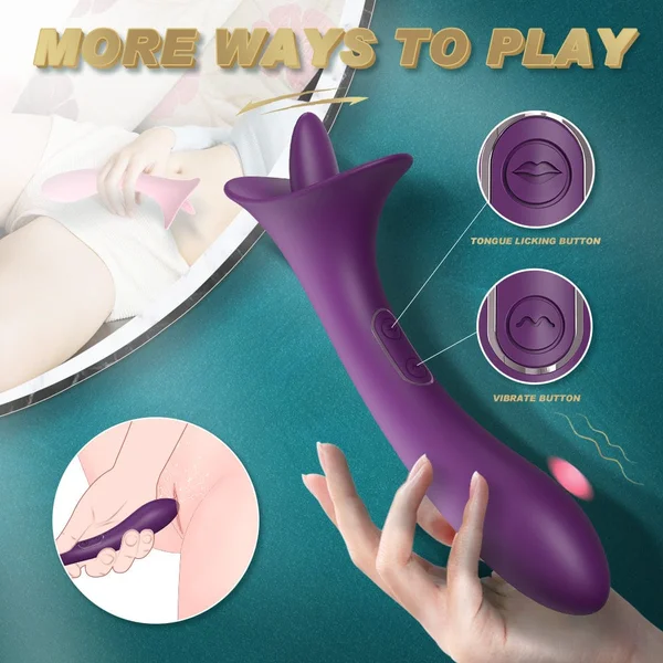 Dual Ended Flickering Tongue Vibrator — image 13 of 25