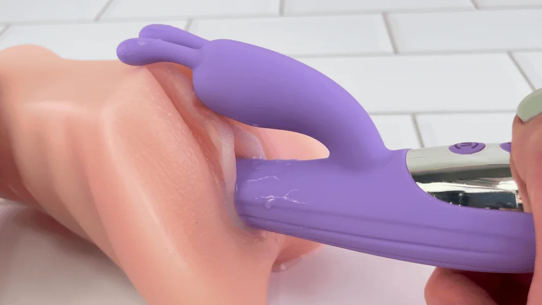 Rippled High Quality G-Spot Rabbit Massager — image 9 of 16