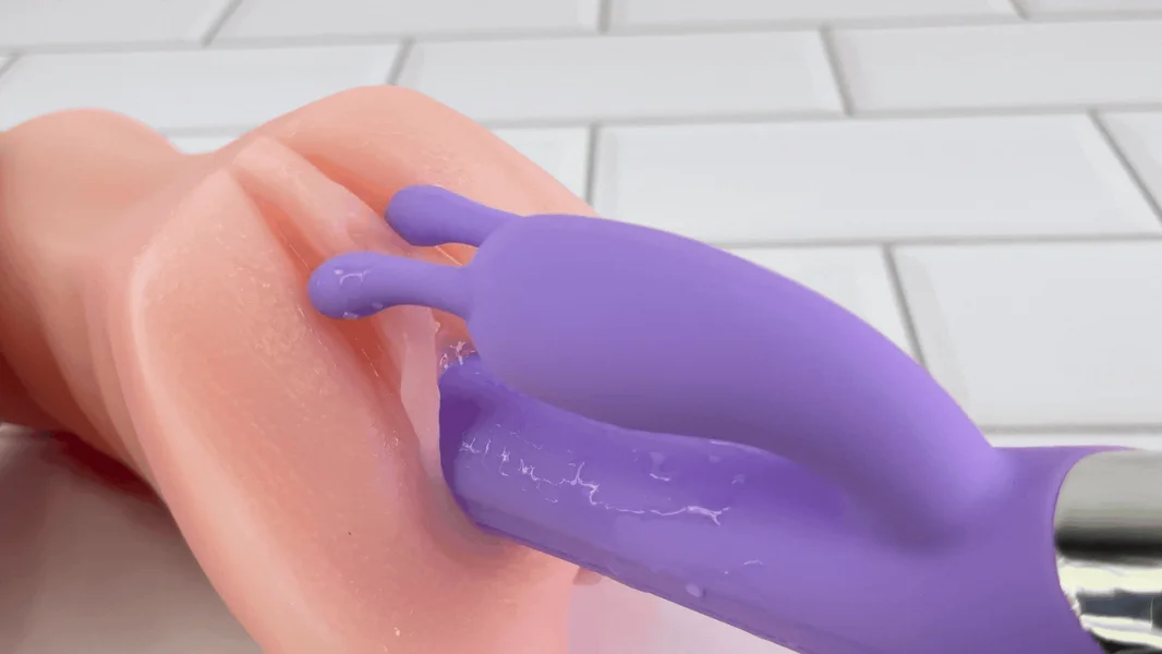 Rippled High Quality G-Spot Rabbit Massager — image 7 of 16