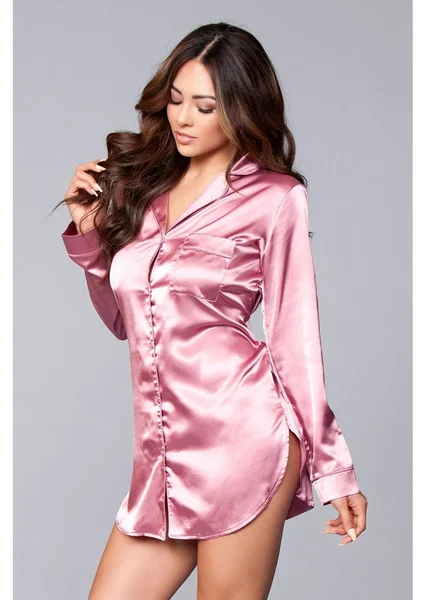 Kimberly Satin Sleepshirt — image 18 of 19